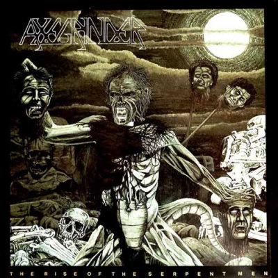 Axegrinder: "The Rise Of The Serpent Men" – 1989